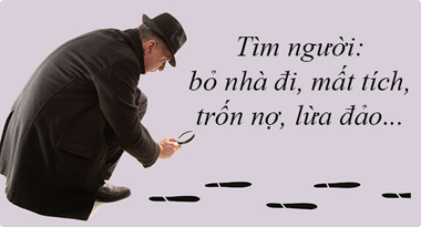 Truy tìm người thân mất tích